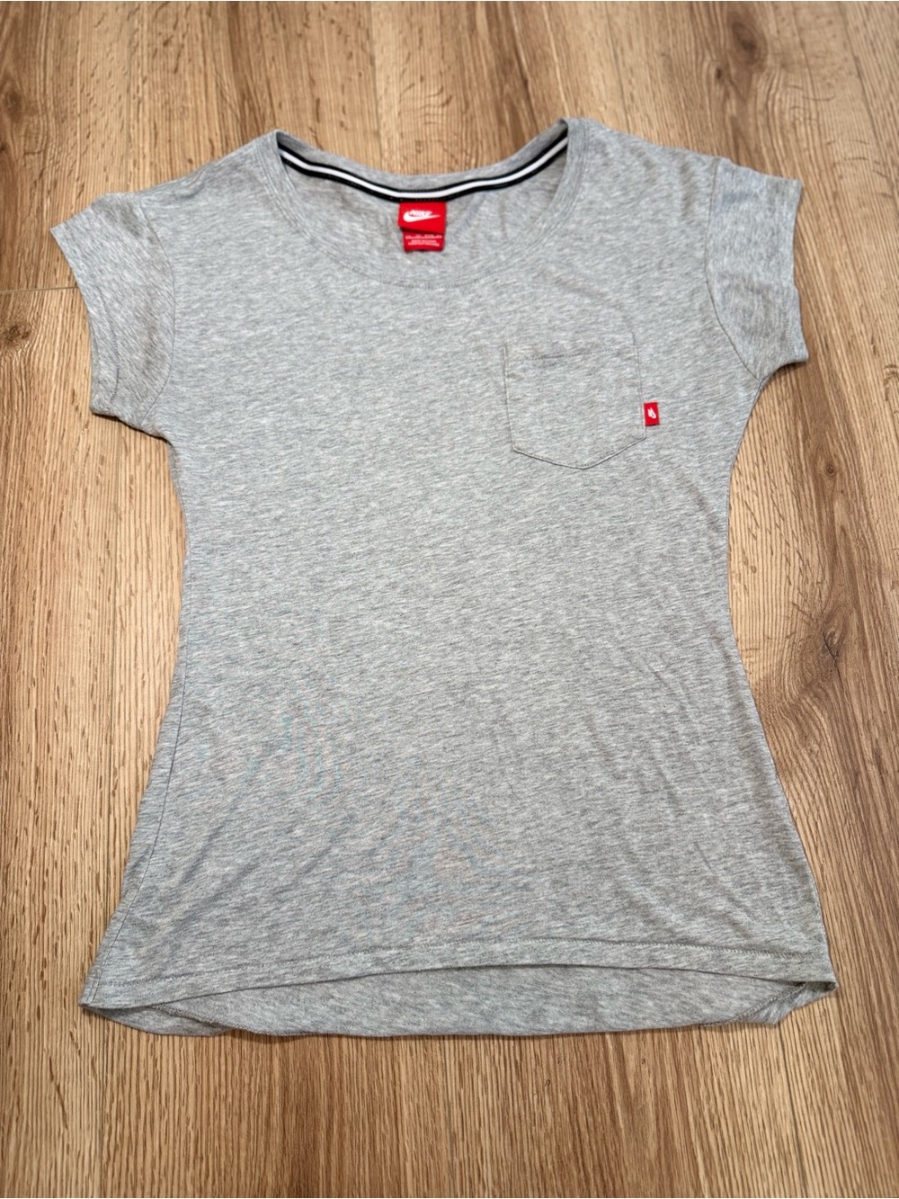 Nike Gray Short Sleeve Pocket Tee‎